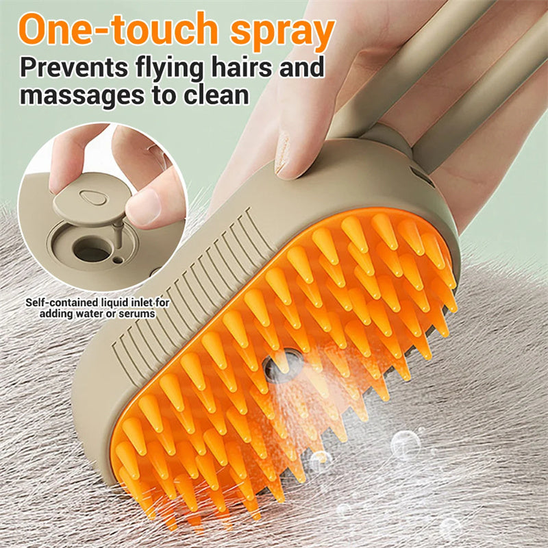 Cat Steam Brush For Massage