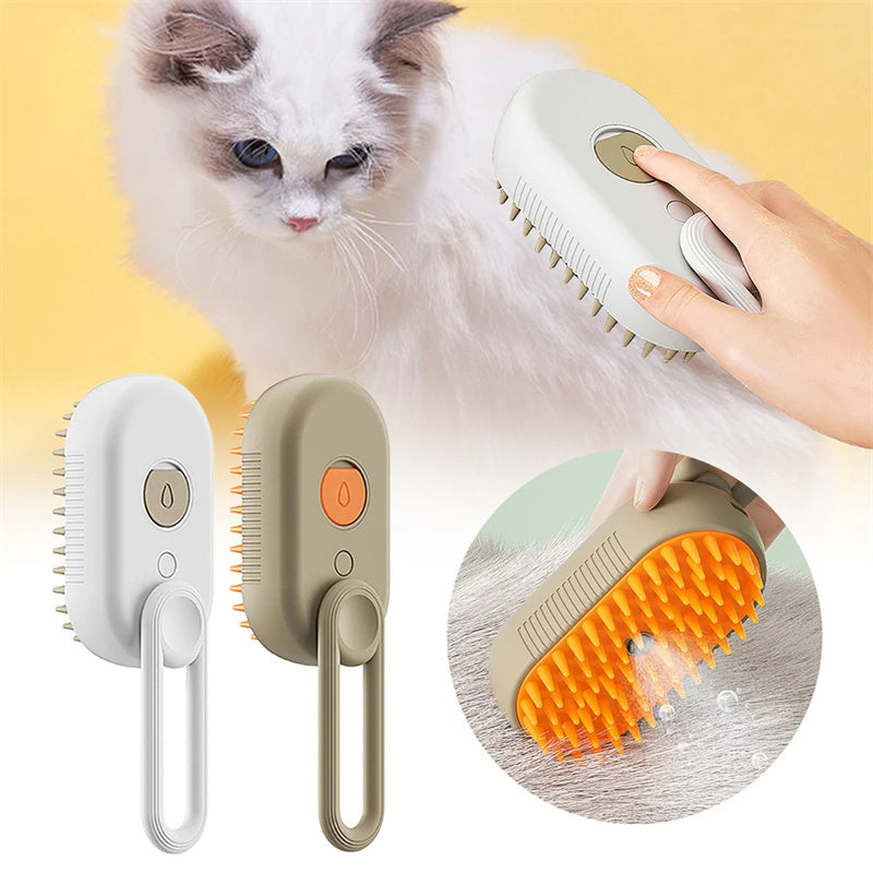 Cat Steam Brush For Massage