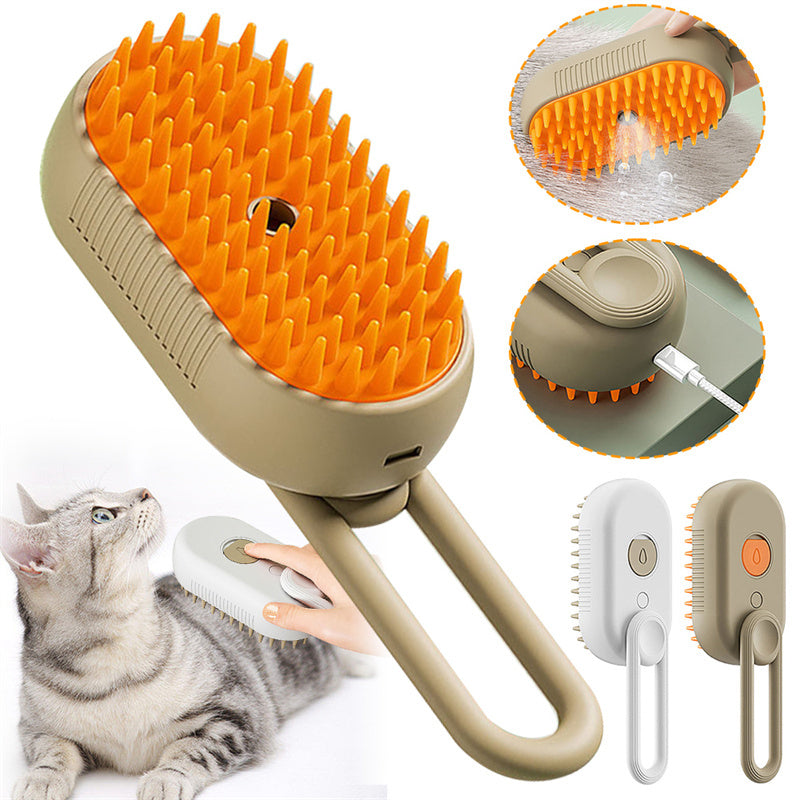 Cat Steam Brush For Massage