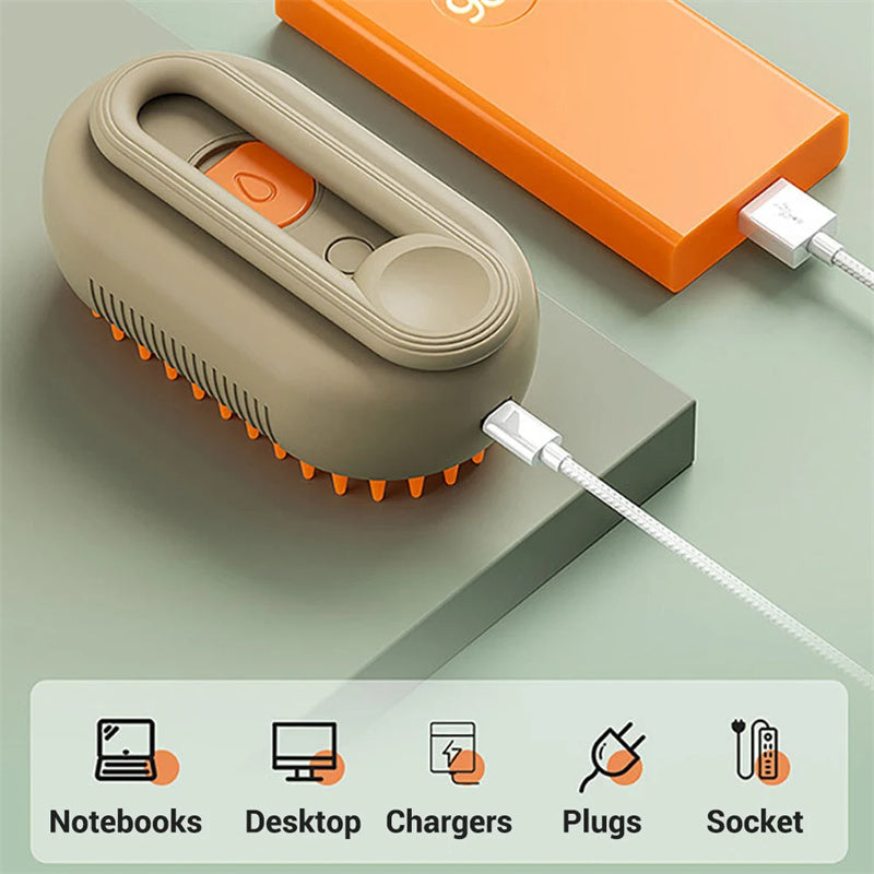 Cat Steam Brush For Massage