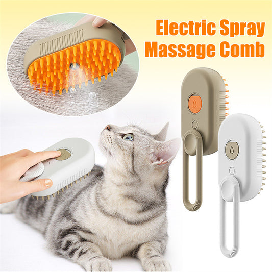 Cat Steam Brush For Massage